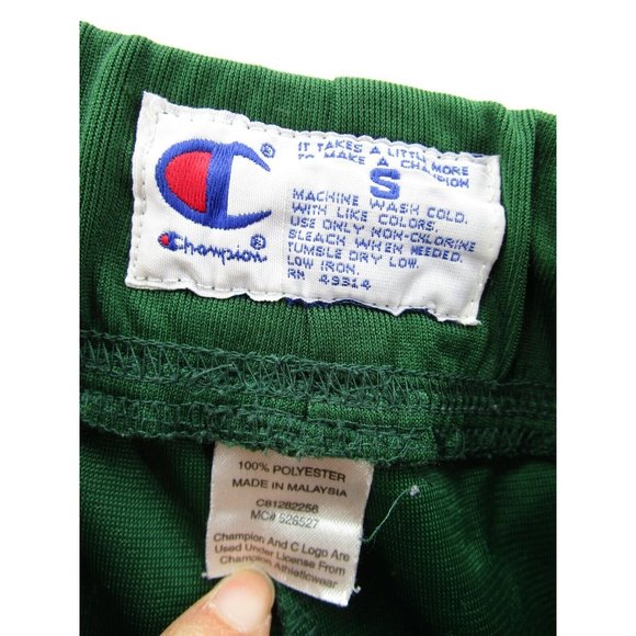 VINTAGE Champion Shorts Small Endicott College 90s Drawstring Preppy * - Picture 9 of 10